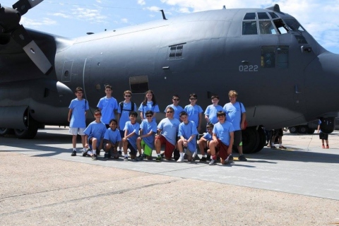 106th Rescue Wing C 130 visit 