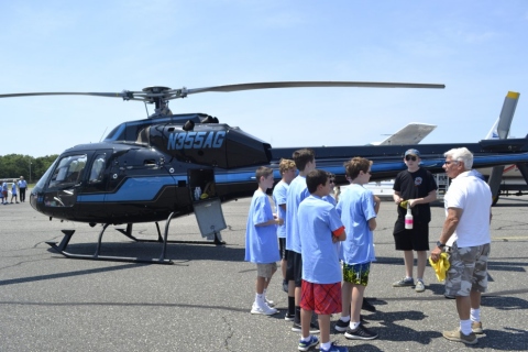 helicopter tour with Al Cerullo 