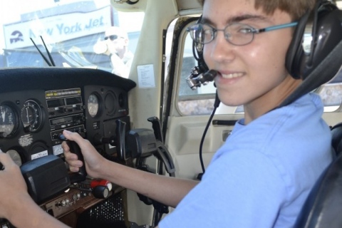 John after his flight 