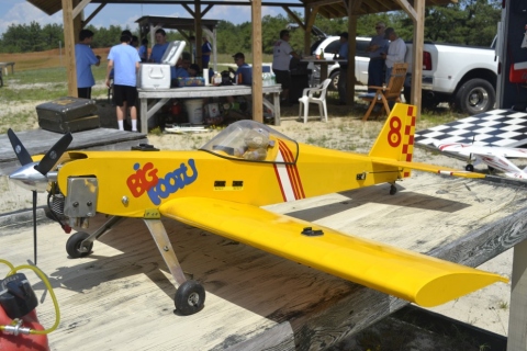 At the Falcon RC airport 