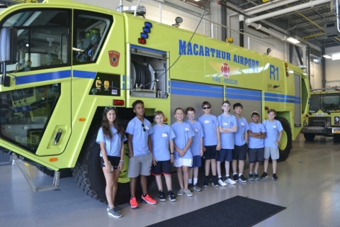 A visit to Airport Fire Rescue 