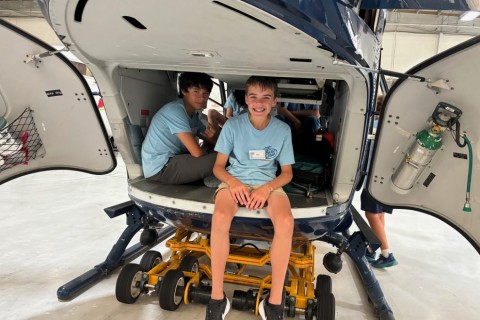 Skyhealth helicopter