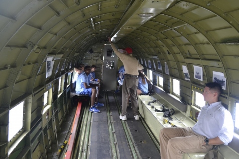 Inside a warbird 