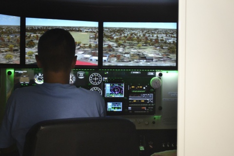 Redbird Simulator Flight 